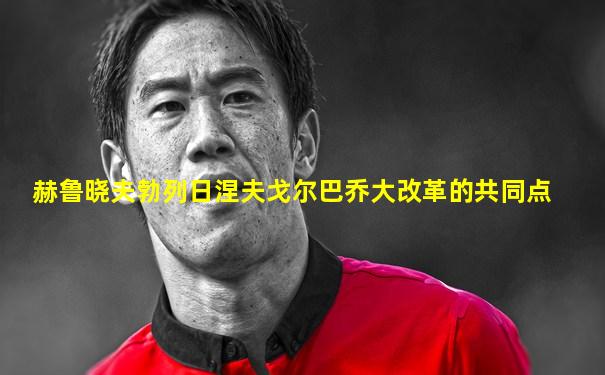 赫鲁晓夫勃列日涅夫戈尔巴乔大改革的共同点
