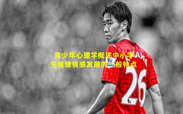 青少年心理学概述中小学生情绪情感发展的一般特点